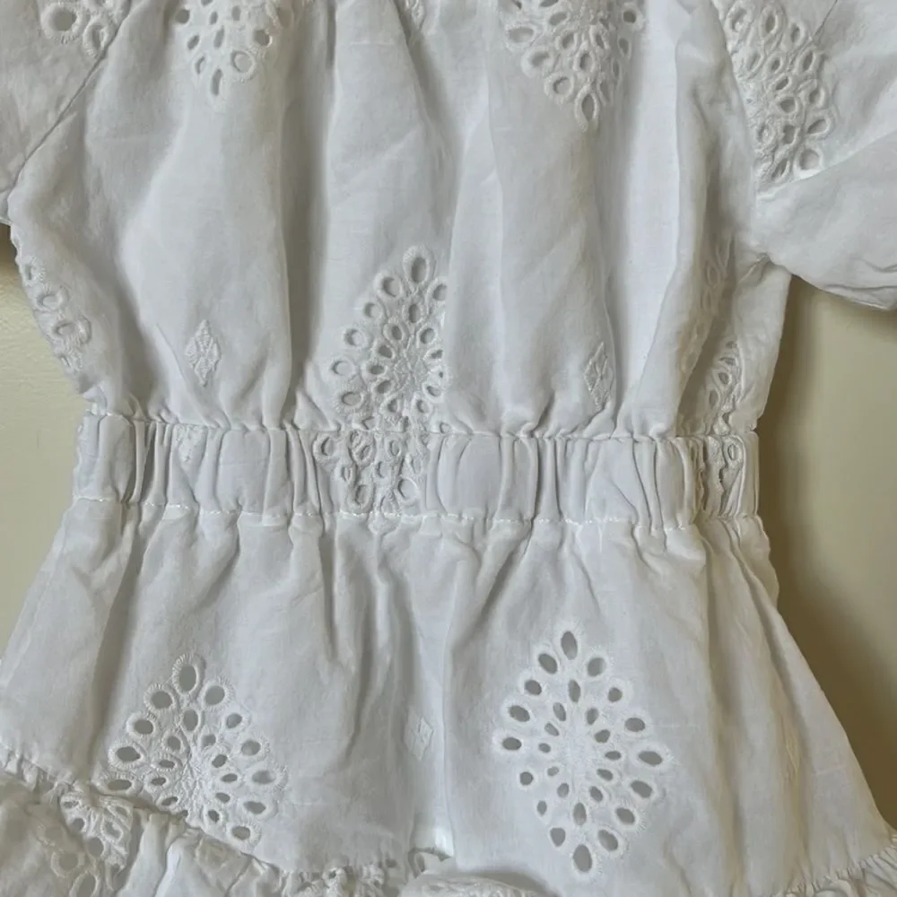 HABITUAL Girls Eyelet Dress